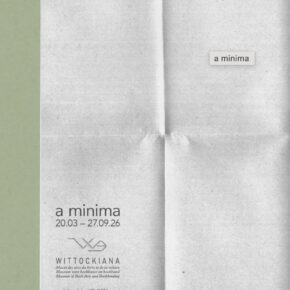 a minima @ Wittockania Brussels -->27/9